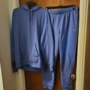 Champion Royal Blue Hoodie and Joggers